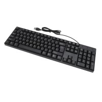 SCARAB TECHNOLOGY Wired Keyboard – Ergonomic Computer Peripheral for Accurate and Comfortable Typing