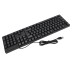 SCARAB TECHNOLOGY Wired Keyboard – Ergonomic Computer Peripheral for Accurate and Comfortable Typing